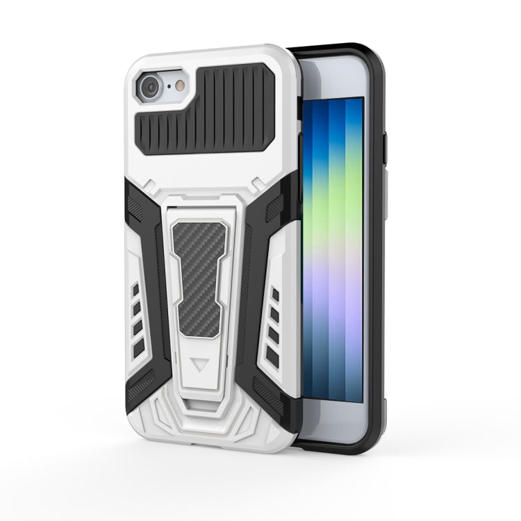 War Chariot Series Armor All-inclusive Shockproof PC + TPU Protective Case with Invisible Holder