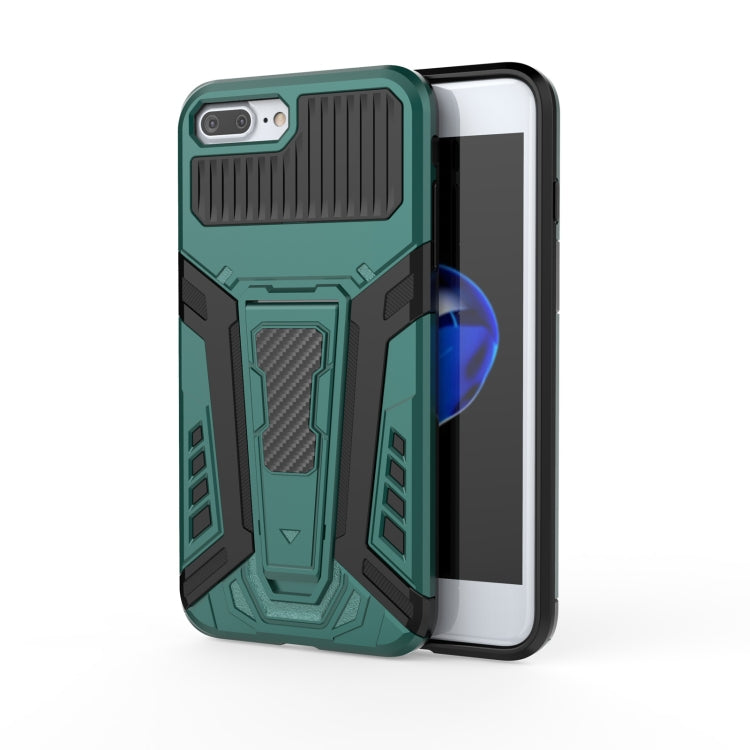 War Chariot Series Armor All-inclusive Shockproof PC + TPU Protective Case with Invisible Holder