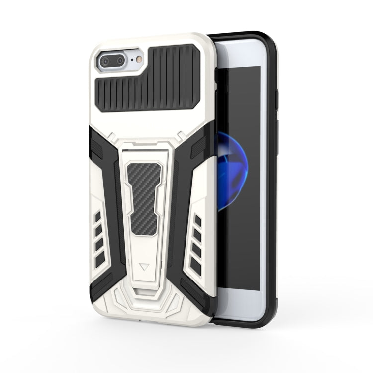 War Chariot Series Armor All-inclusive Shockproof PC + TPU Protective Case with Invisible Holder