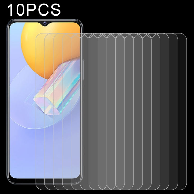 10 PCS 0.26mm 9H 2.5D Tempered Glass Film