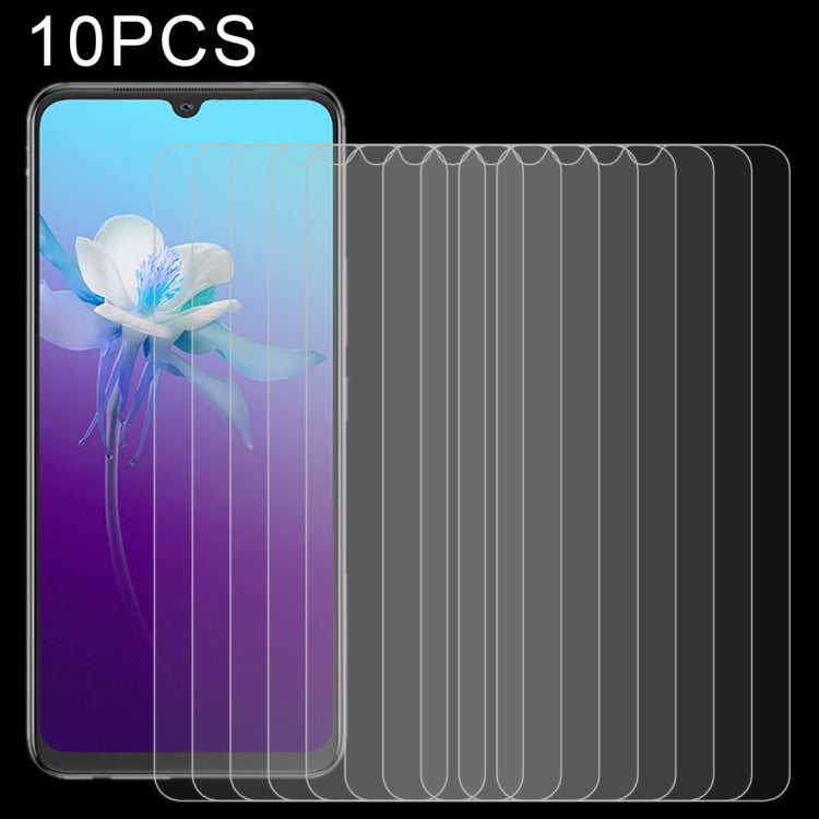 10 PCS 0.26mm 9H 2.5D Tempered Glass Film