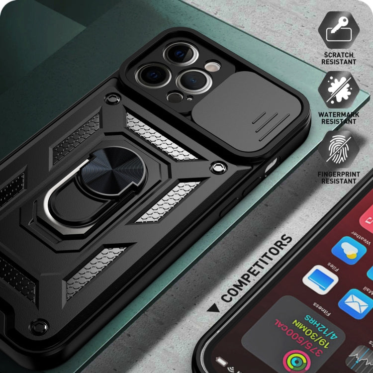 Sliding Camera Cover Design TPU+PC Protective Case
