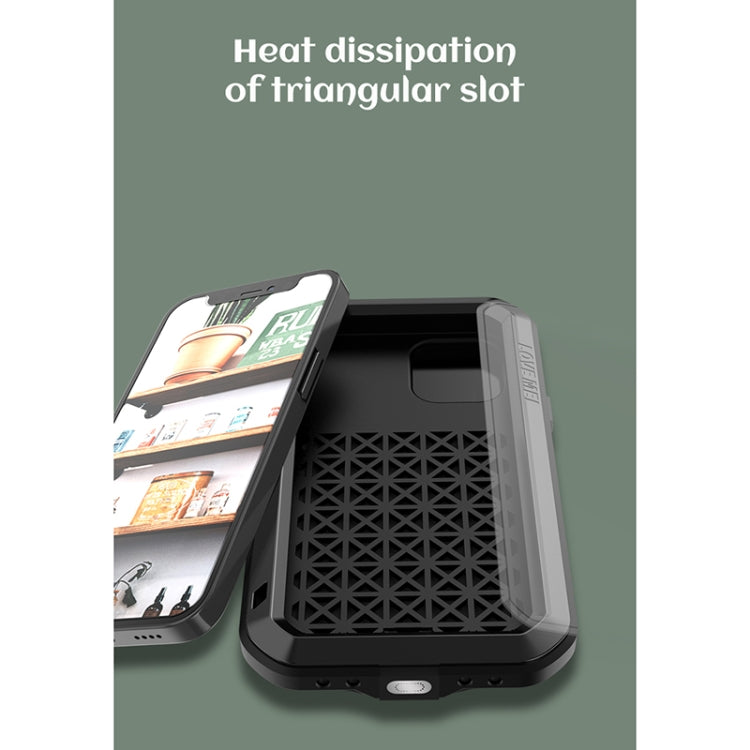 LOVE MEI Metal Shockproof Waterproof Dustproof Protective Case