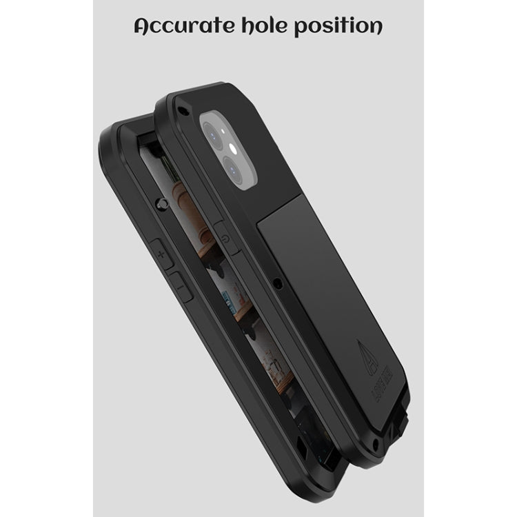 LOVE MEI Metal Shockproof Waterproof Dustproof Protective Case