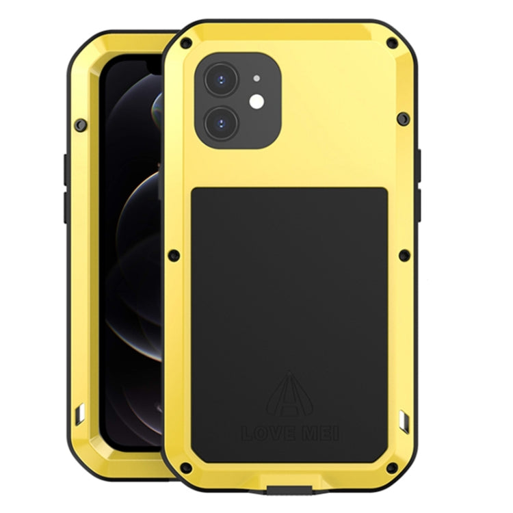 LOVE MEI Metal Shockproof Waterproof Dustproof Protective Case