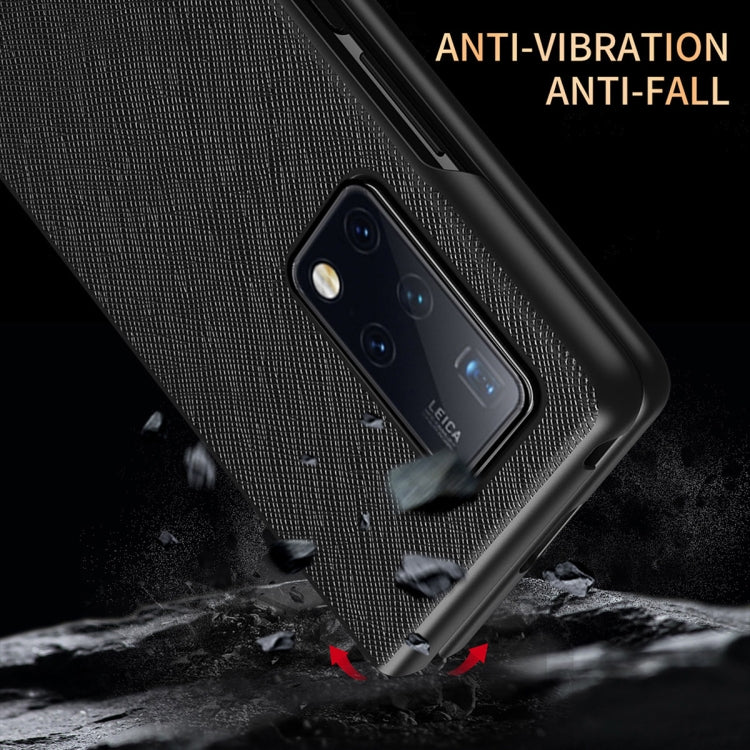 Leather Texture + PC Full Coverge Folding Case