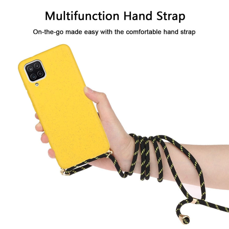 Wheat Straw Material + TPU Protective Case with Lanyard