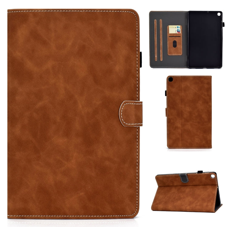 Cowhide Texture Horizontal Flip Leather Case with Holder & Card Slots & Pen Slot