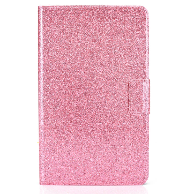 Glitter Horizontal Flip Leather Case with Holder & Card Slots