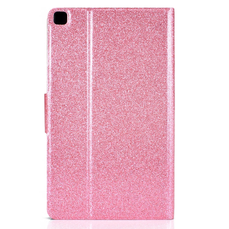 Glitter Horizontal Flip Leather Case with Holder & Card Slots