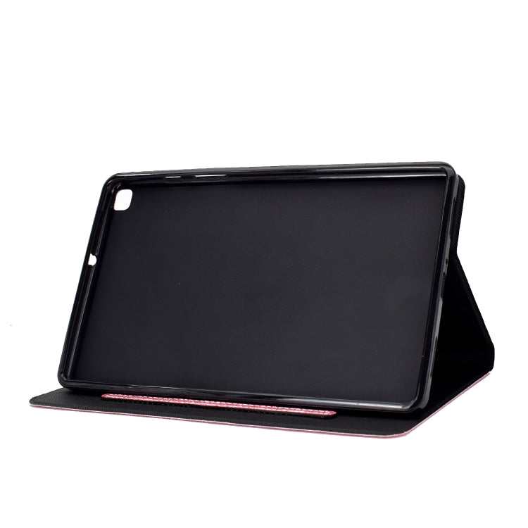 Glitter Horizontal Flip Leather Case with Holder & Card Slots