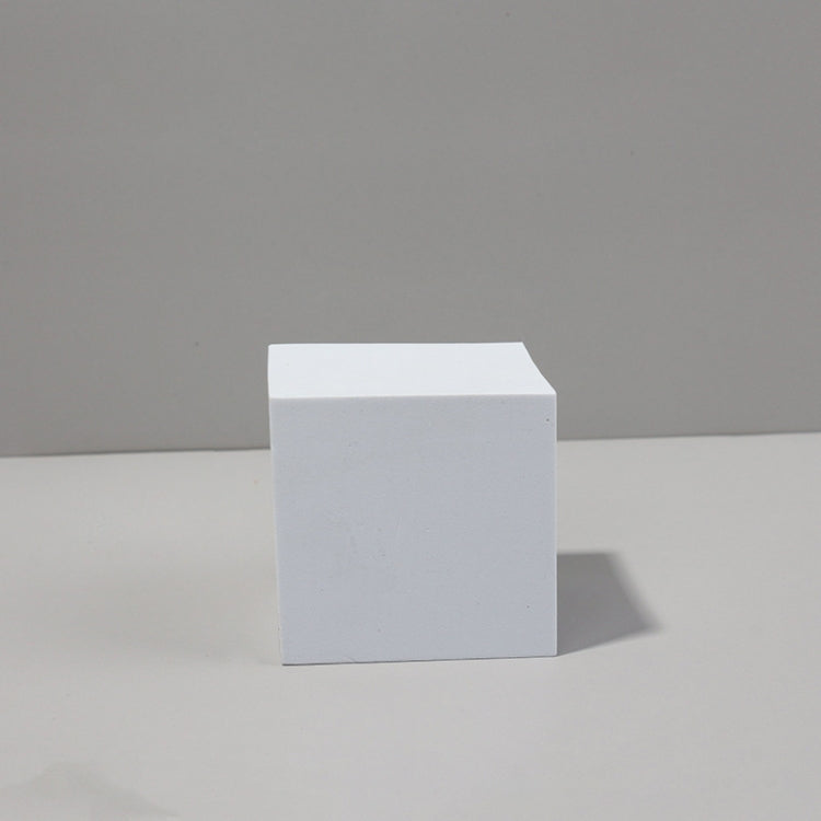 Geometric Cube Solid Color Photography Photo Background Table Shooting Foam Props