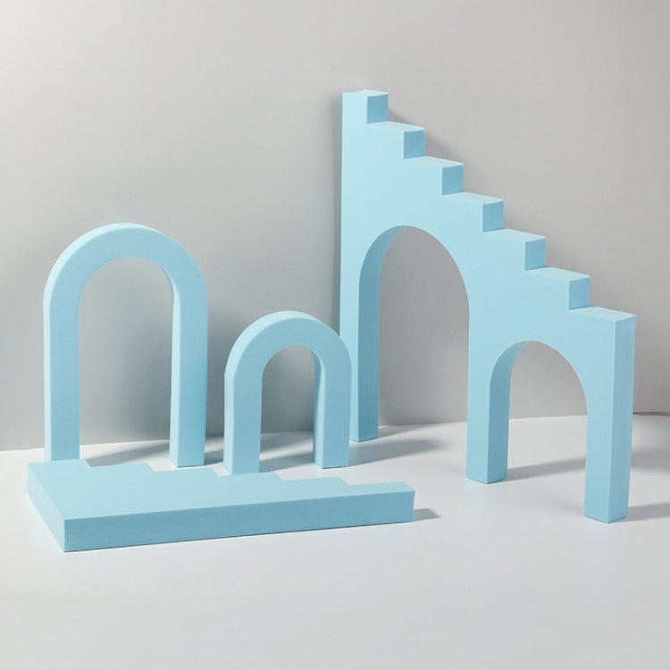 Geometric Cube Solid Color Photography Photo Background Table Shooting Foam Props