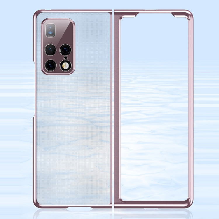 Ultra-thin Electroplated Transparent Folding Case