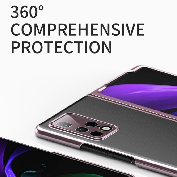 Ultra-thin Electroplated Transparent Folding Case