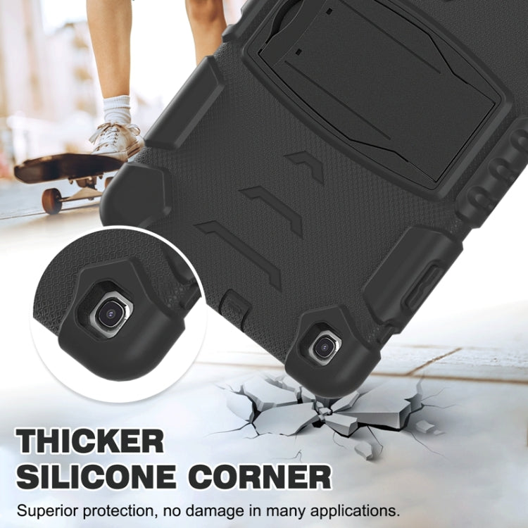 3-Layer Protection Screen Frame + PC + Silicone Shockproof Combination Case with Holder