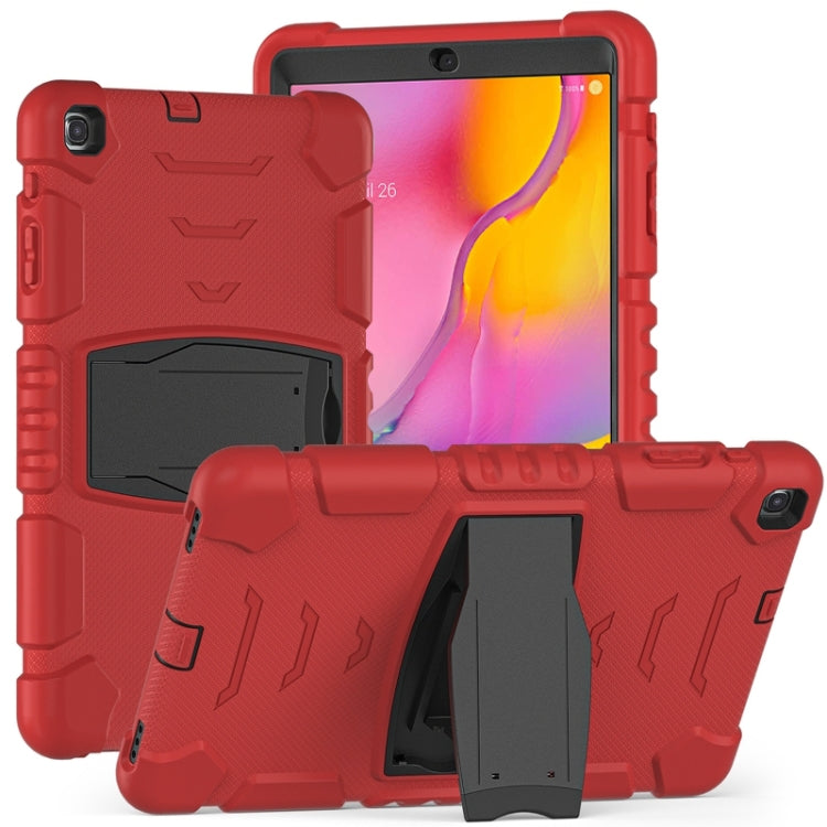 3-Layer Protection Screen Frame + PC + Silicone Shockproof Combination Case with Holder
