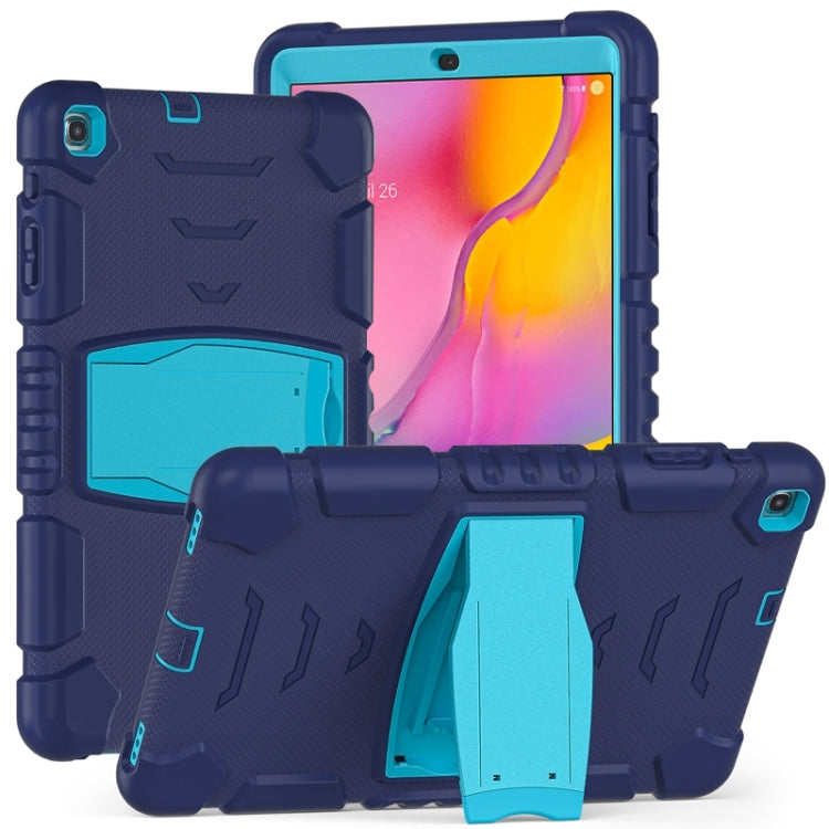 3-Layer Protection Screen Frame + PC + Silicone Shockproof Combination Case with Holder
