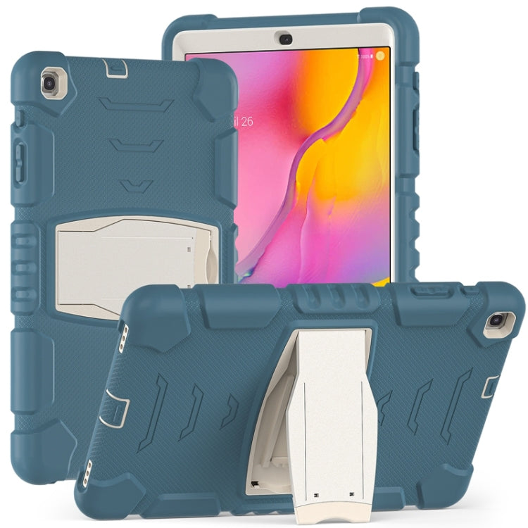 3-Layer Protection Screen Frame + PC + Silicone Shockproof Combination Case with Holder