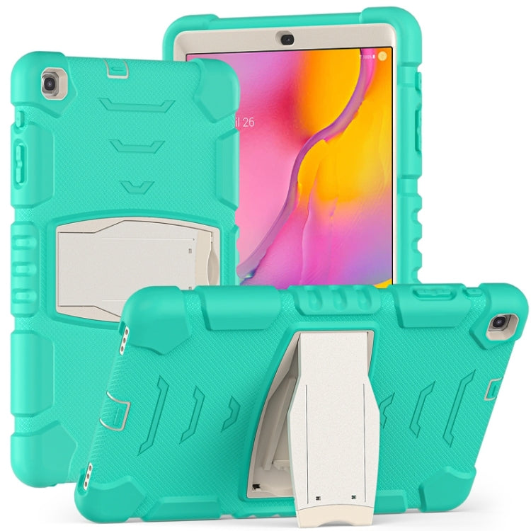 3-Layer Protection Screen Frame + PC + Silicone Shockproof Combination Case with Holder