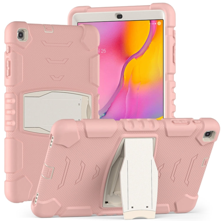 3-Layer Protection Screen Frame + PC + Silicone Shockproof Combination Case with Holder