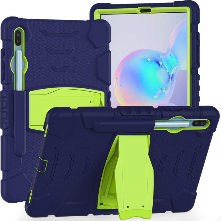 3-Layer Protection Screen Frame + PC + Silicone Shockproof Combination Case with Holder