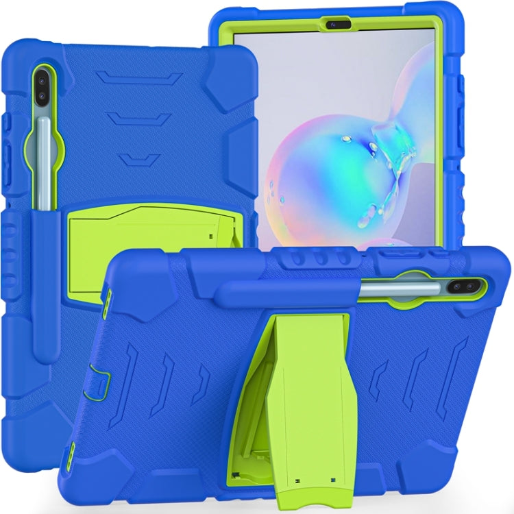 3-Layer Protection Screen Frame + PC + Silicone Shockproof Combination Case with Holder