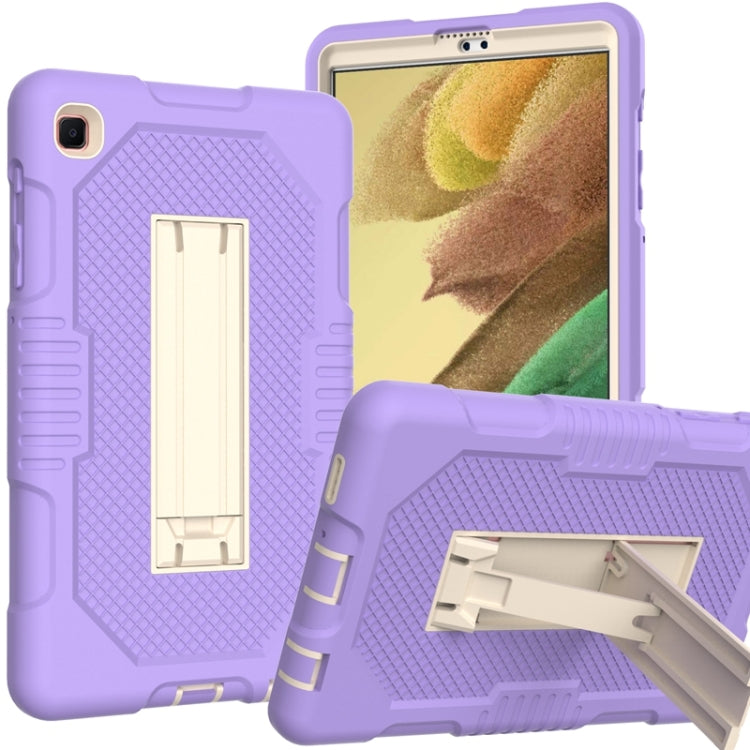Contrast Color Robot Shockproof Silicone + PC Protective Case with Holder