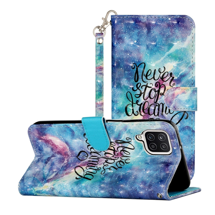 3D Pattern Horizontal Flip PU Leather Case with Holder & Card Slots & Wallet