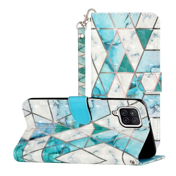3D Pattern Horizontal Flip PU Leather Case with Holder & Card Slots & Wallet