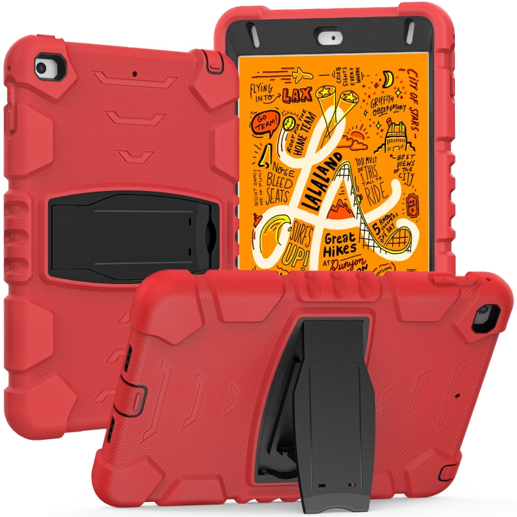 3-Layer Protection Screen Frame + PC + Silicone Shockproof Combination Case with Holder