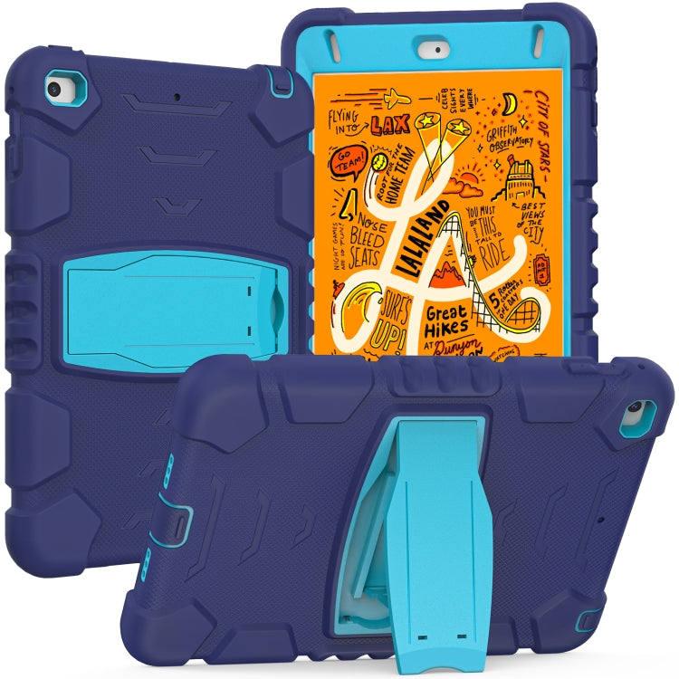 3-Layer Protection Screen Frame + PC + Silicone Shockproof Combination Case with Holder