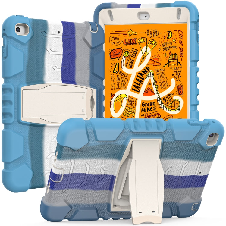 3-Layer Protection Screen Frame + PC + Silicone Shockproof Combination Case with Holder