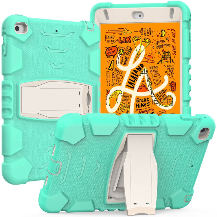 3-Layer Protection Screen Frame + PC + Silicone Shockproof Combination Case with Holder