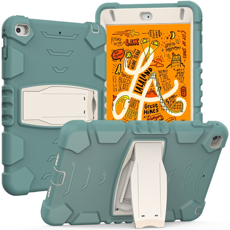 3-Layer Protection Screen Frame + PC + Silicone Shockproof Combination Case with Holder