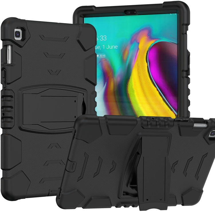 3-Layer Protection Screen Frame + PC + Silicone Shockproof Combination Case with Holder