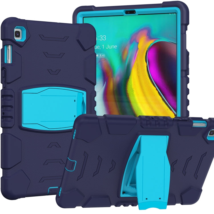 3-Layer Protection Screen Frame + PC + Silicone Shockproof Combination Case with Holder
