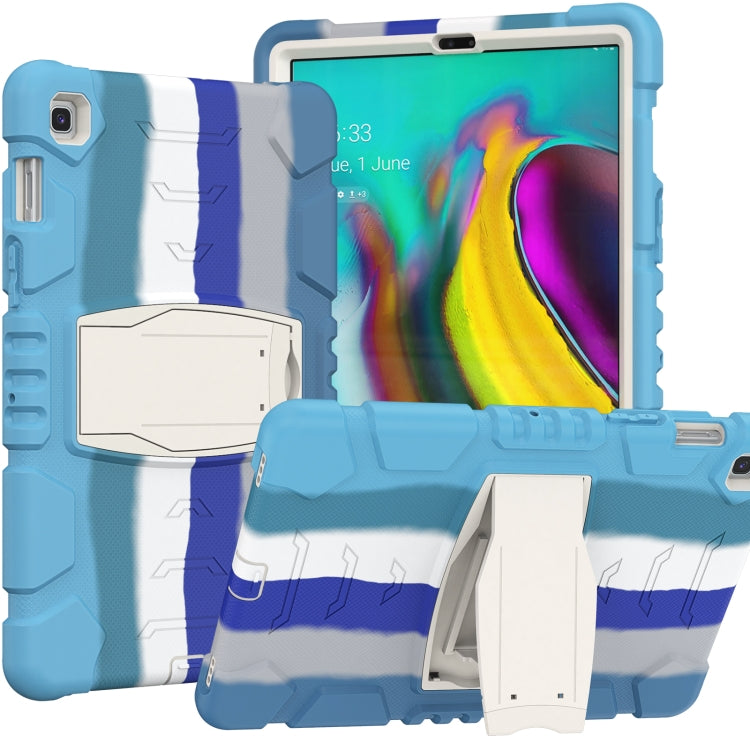 3-Layer Protection Screen Frame + PC + Silicone Shockproof Combination Case with Holder