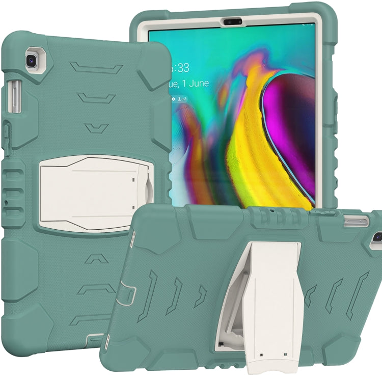 3-Layer Protection Screen Frame + PC + Silicone Shockproof Combination Case with Holder