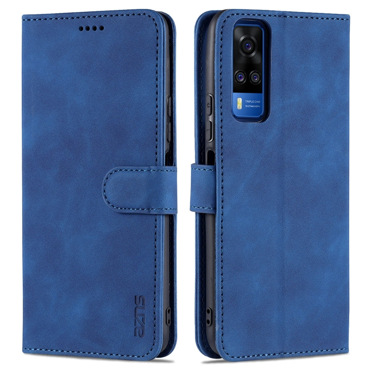 AZNS Skin Feel Calf Texture Horizontal Flip Leather Case with Card Slots & Holder & Wallet(