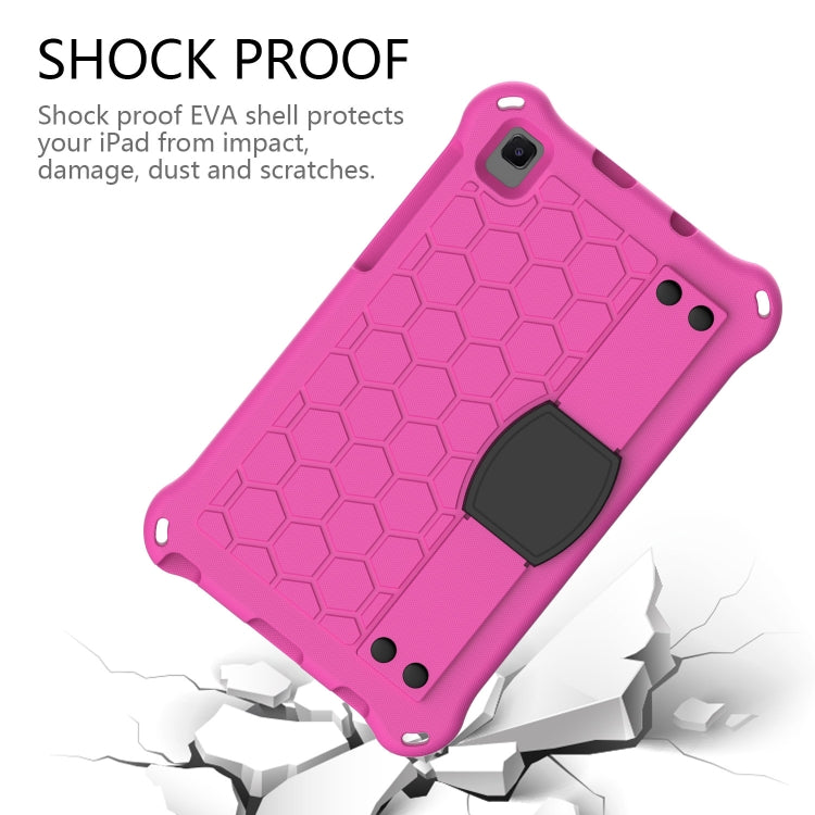 Honeycomb Design EVA + PC Four Corner Shockproof Protective Case with Strap