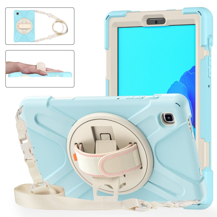 Silicone + PC Protective Case with Holder & Shoulder Strap