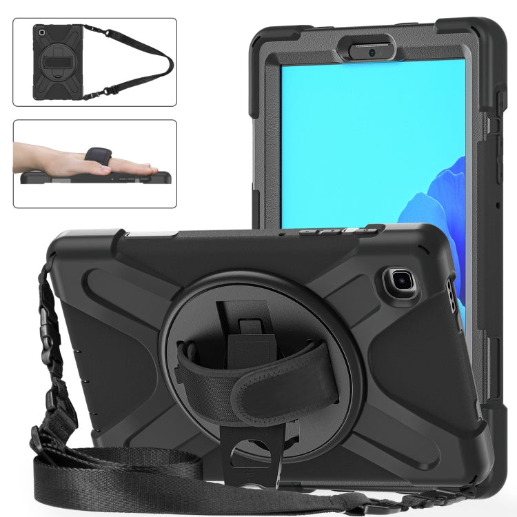 Silicone + PC Protective Case with Holder & Shoulder Strap