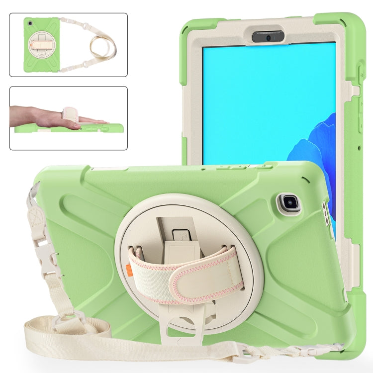 Silicone + PC Protective Case with Holder & Shoulder Strap