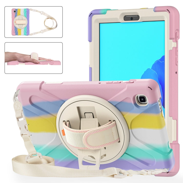 Silicone + PC Protective Case with Holder & Shoulder Strap