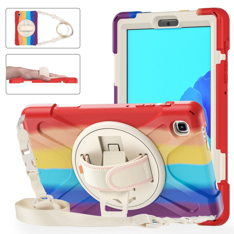 Silicone + PC Protective Case with Holder & Shoulder Strap