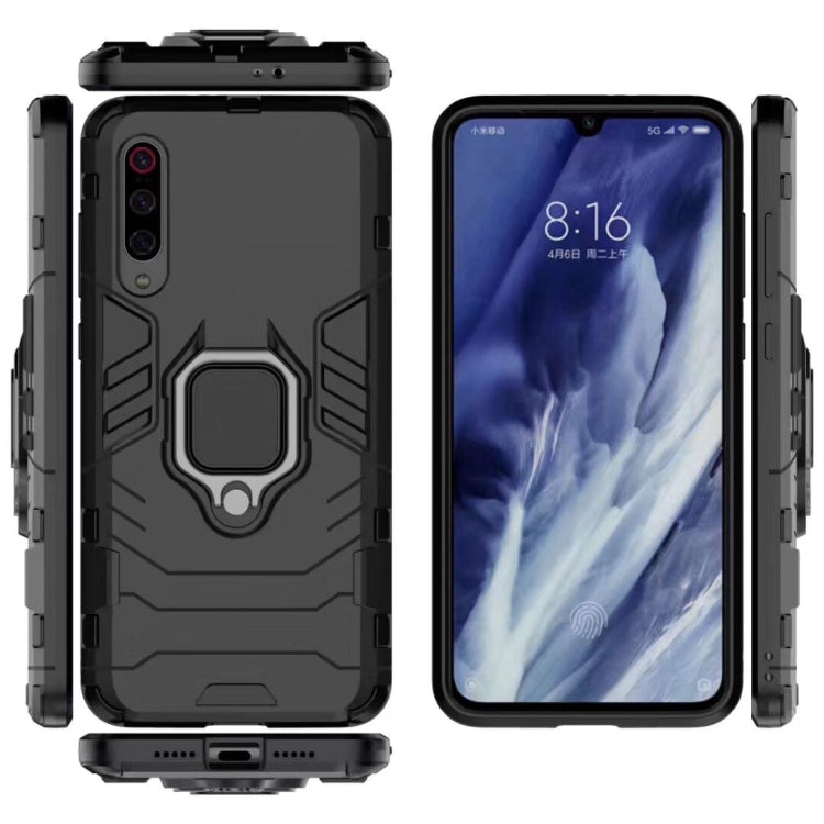 Shockproof PC + TPU Case with Magnetic Ring Holder