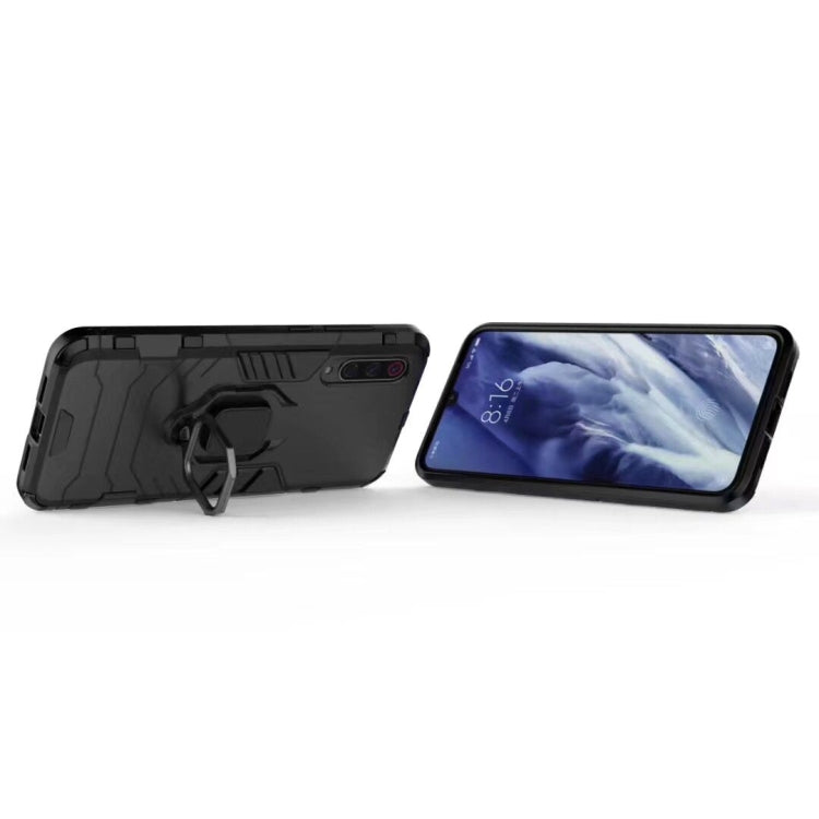 Shockproof PC + TPU Case with Magnetic Ring Holder