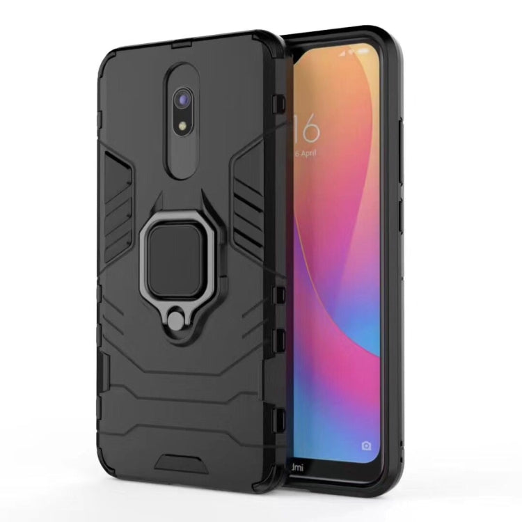 Shockproof PC + TPU Case with Magnetic Ring Holder