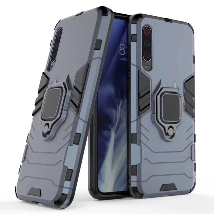 Shockproof PC + TPU Case with Magnetic Ring Holder